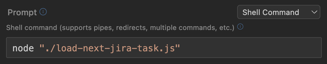 Prompt Shell